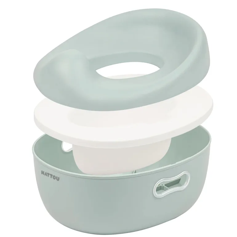 Nattou Bacio Potty 3 em 1 - Sage Green