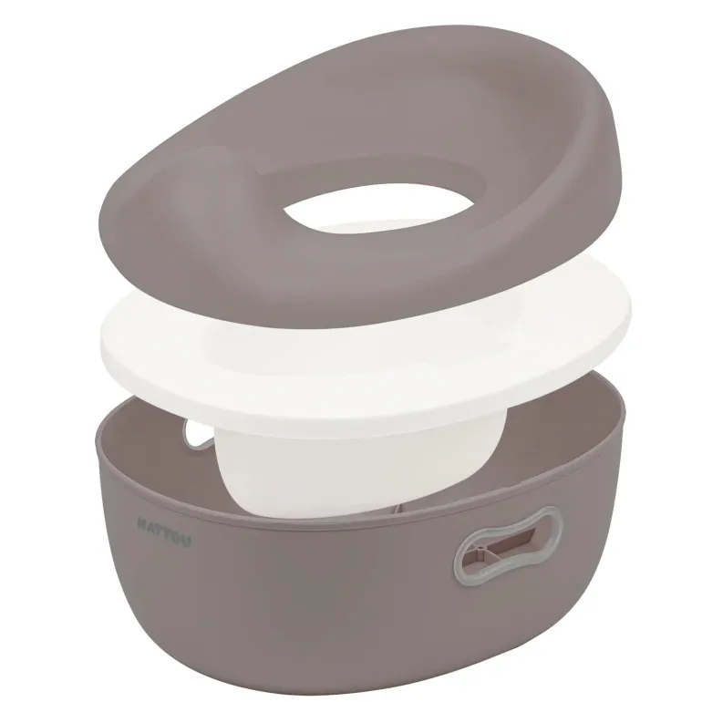 Nattou Bacio Potty 3 em 1 - Taupe