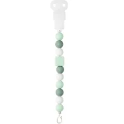 Nattou Corrente Xuxa Silicone - Menta/Branco