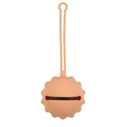 Nattou Porta Chupetas em Silicone - Caramel