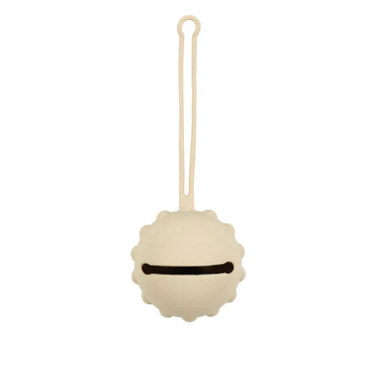 Nattou Porta Chupetas em Silicone - Sand