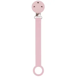Nattou Prende Chupeta Silicone - Rosa