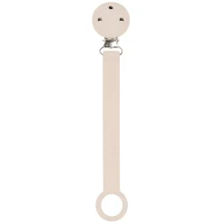 Nattou Prende Chupeta Silicone - Bege