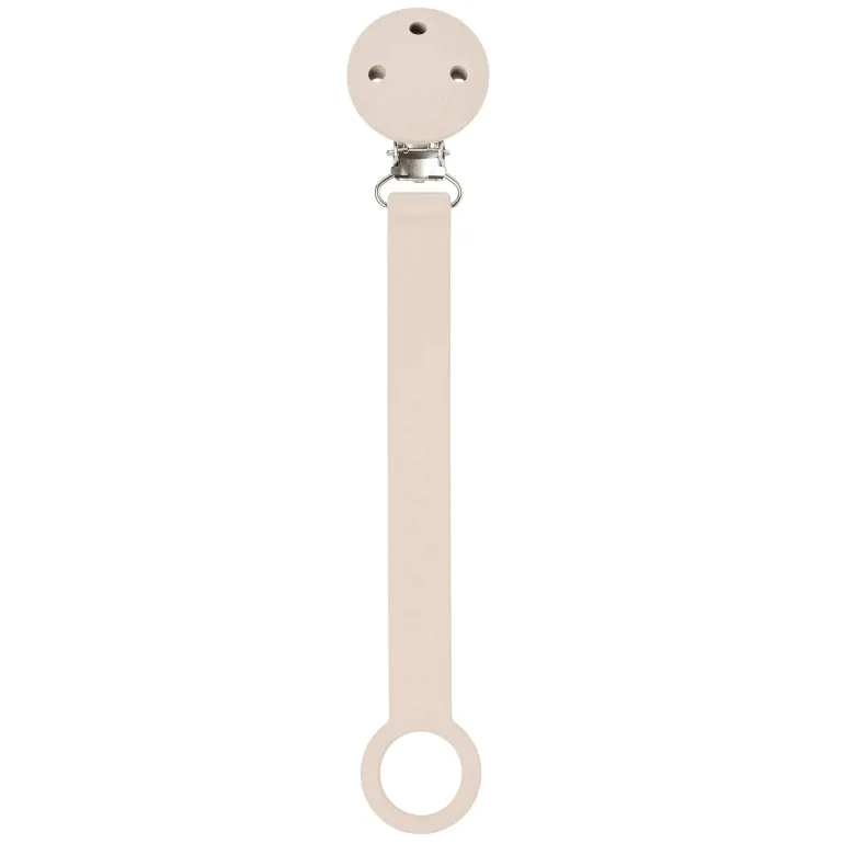 Nattou Prende Chupeta Silicone - Bege