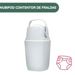NubiPod Contentor de Fraldas - Grey