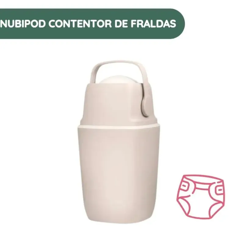 NubiPod Contentor de Fraldas - Beige