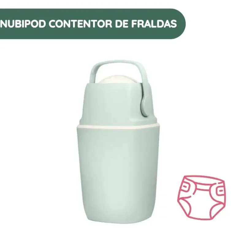 NubiPod Contentor de Fraldas - Sage