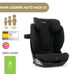 Nuna Cadeira Auto Aace Lx - Caviar