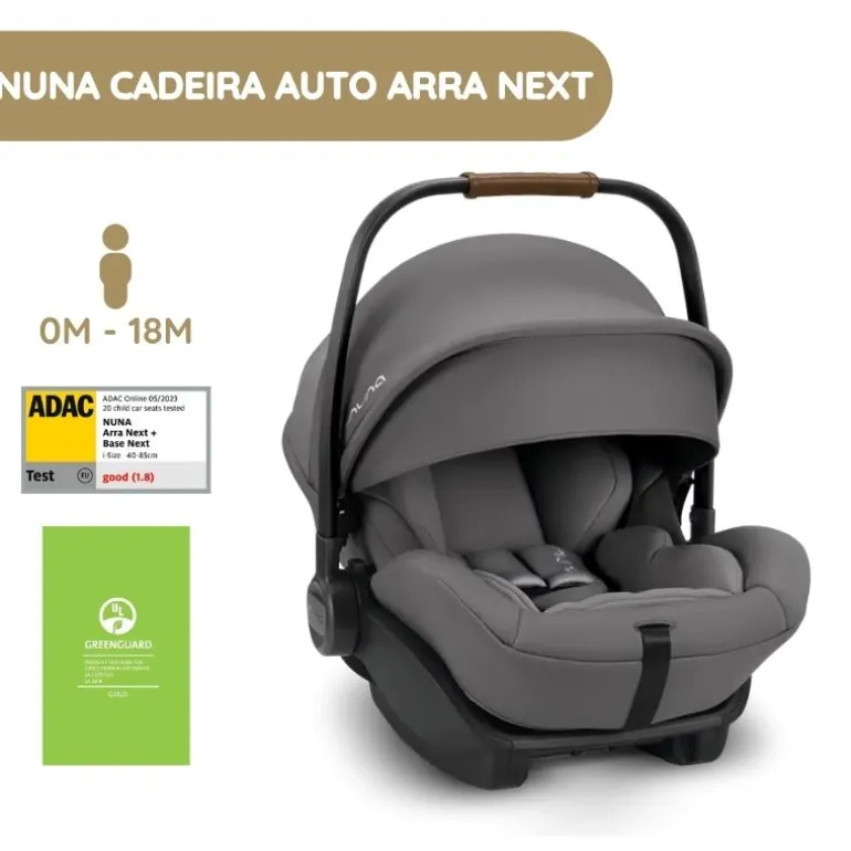 Nuna Cadeira Auto Arra Next - Granite