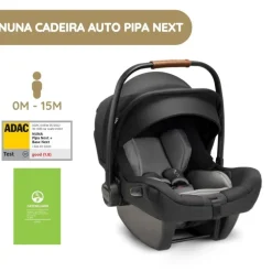Nuna Cadeira Auto Pipa Next - Caviar