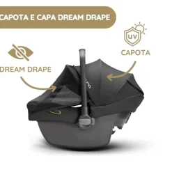 Nuna Cadeira Auto Pipa Next - Caviar