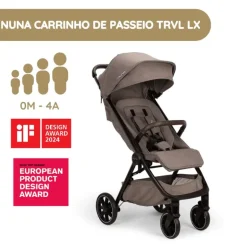 Nuna Carrinho de Bebé Trvl Lx - Cedar