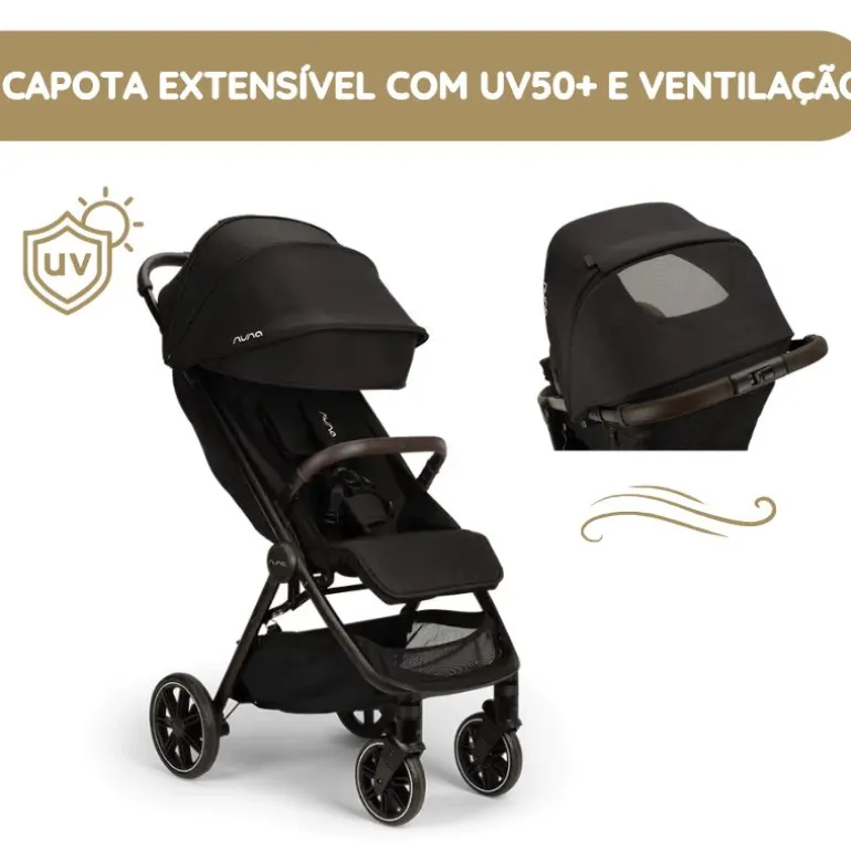 Nuna Carrinho de Bebé Trvl Lx - Cedar