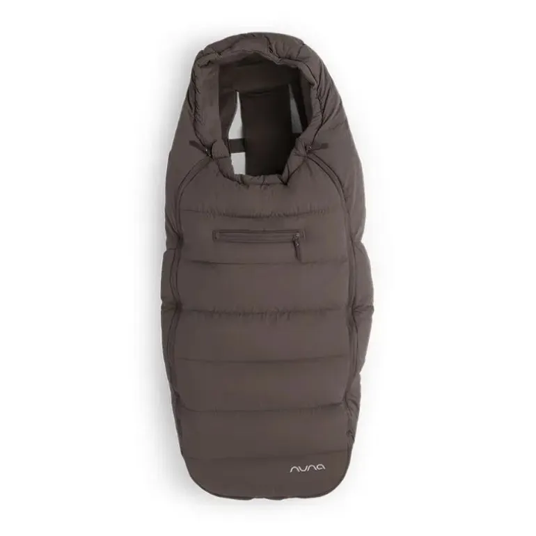 Nuna Footmuff e Luvas - Chestnut