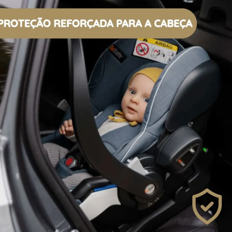 Ovinho para Bebé BeSafe iZi Go Modular X2 i-Size - Cloud Mélange