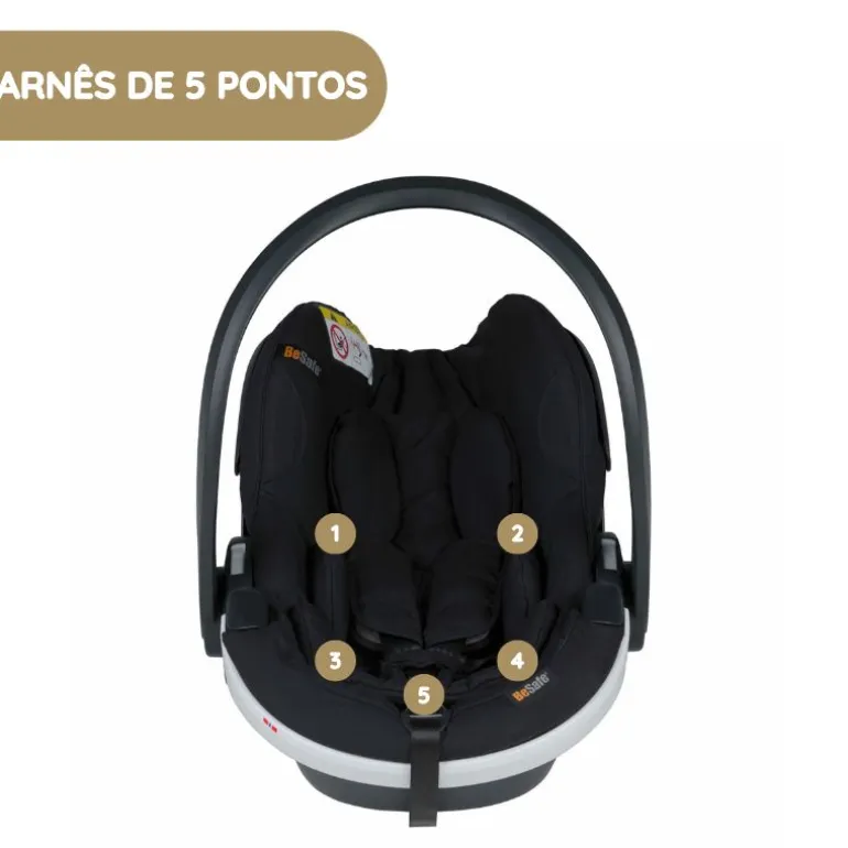 Ovinho para Bebé BeSafe iZi Go Modular X2 i-Size - Cloud Mélange