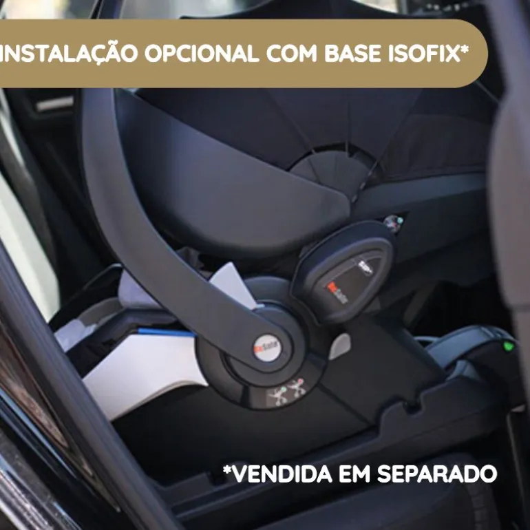 Ovinho para Bebé BeSafe iZi Go Modular X2 i-Size - Cloud Mélange