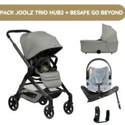 Pack Joolz Trio Hub2 + BeSafe Go Beyond - Sage Green