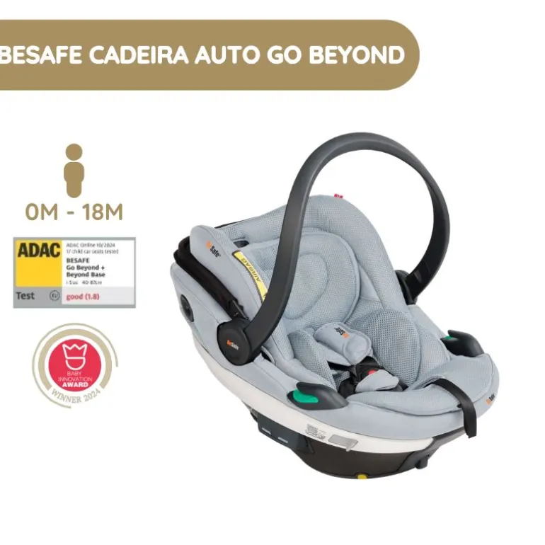 Pack Joolz Trio Hub2 + BeSafe Go Beyond - Sage Green