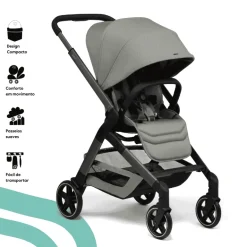Pack Joolz Trio Hub2 + BeSafe Go Beyond - Sage Green