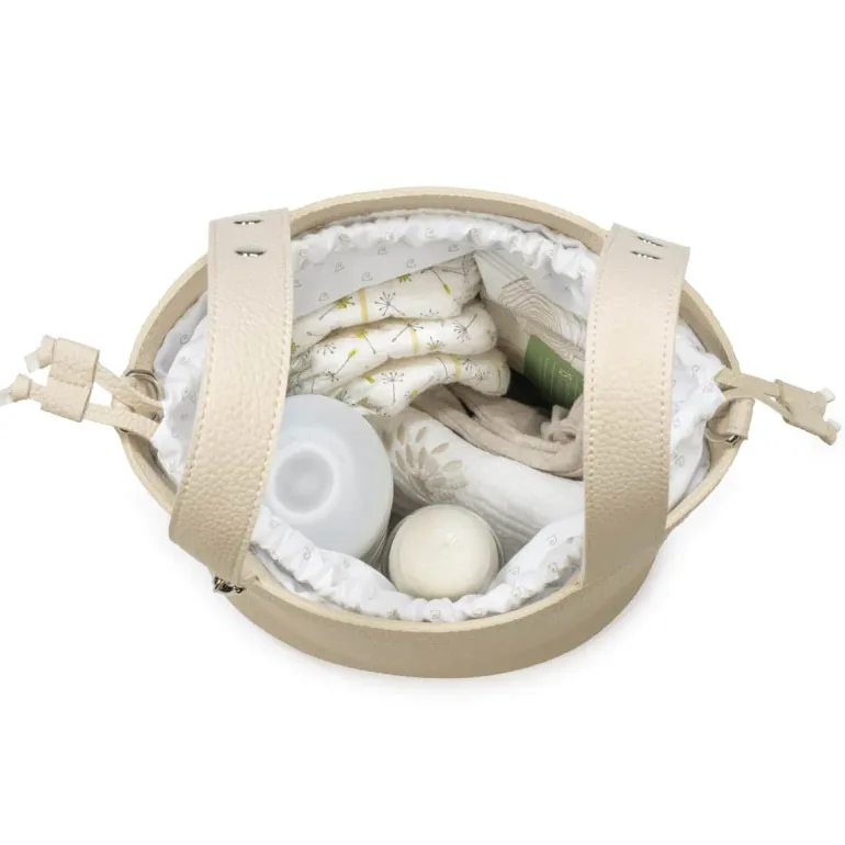 Pasito a Pasito Bolsa Bucket Icon Cream