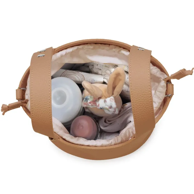 Pasito a Pasito Bolsa Bucket Icon Caramel