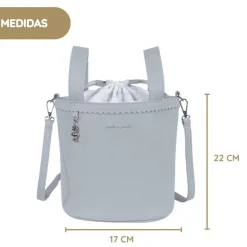 Pasito a Pasito Bolsa Bucket Icon Sky