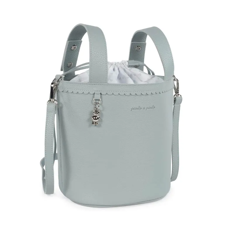 Pasito a Pasito Bolsa Bucket Icon Green