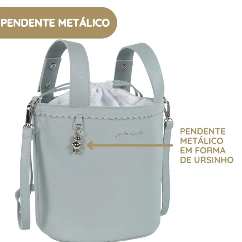 Pasito a Pasito Bolsa Bucket Icon Green