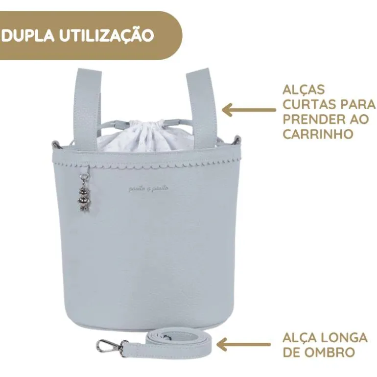 Pasito a Pasito Bolsa Bucket Icon Green