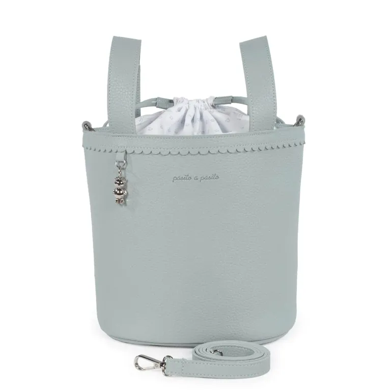 Pasito a Pasito Bolsa Bucket Icon Green