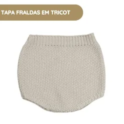 Pasito a Pasito Conjunto Recém-nascido Tricot 0-1M/56 cm - Rosa