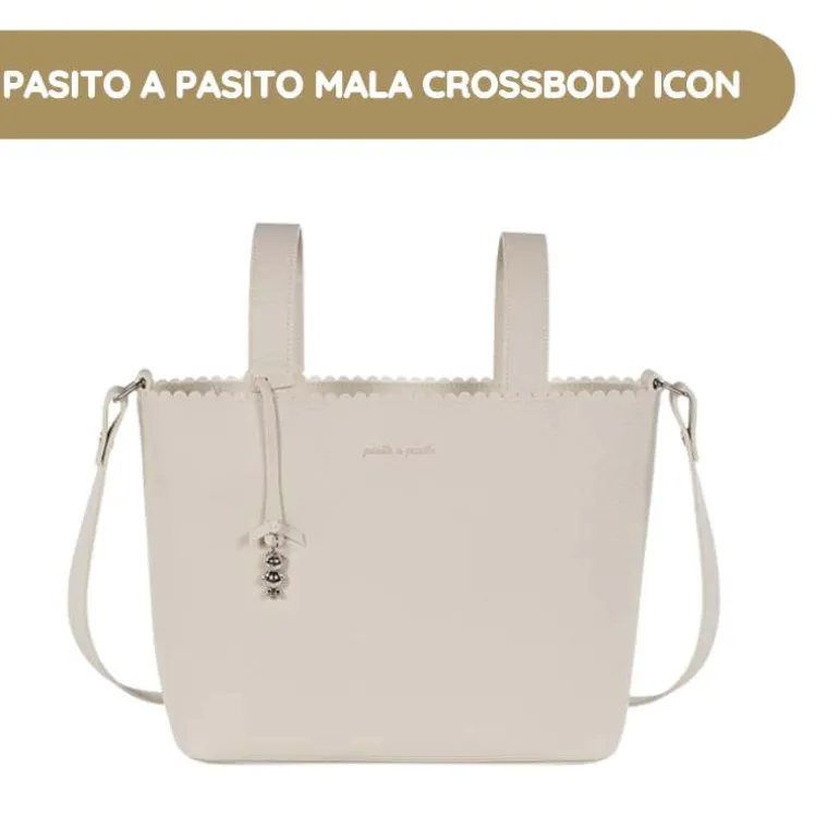 Pasito a Pasito Mala Crossbody Icon - Cream