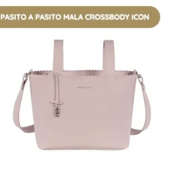 Pasito a Pasito Mala Crossbody Icon - Rose