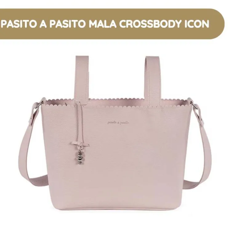 Pasito a Pasito Mala Crossbody Icon - Rose