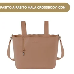 Pasito a Pasito Mala Crossbody Icon - Caramel
