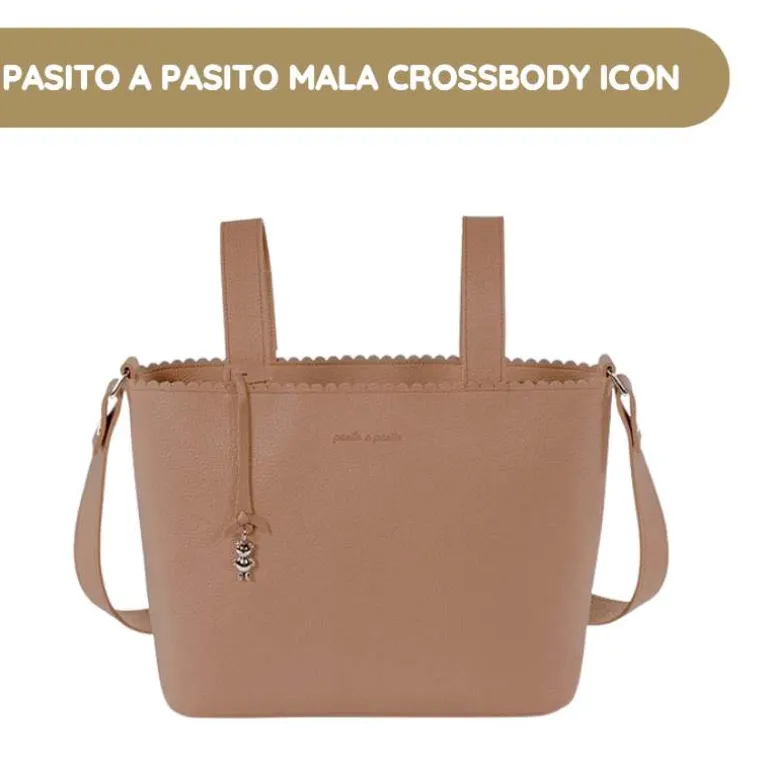 Pasito a Pasito Mala Crossbody Icon - Caramel