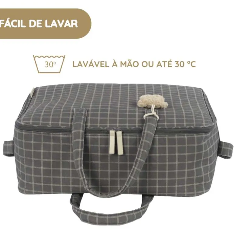Pasito a Pasito Mala de Maternidade Tartan