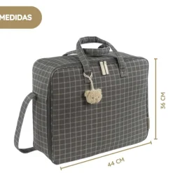Pasito a Pasito Mala de Maternidade Tartan