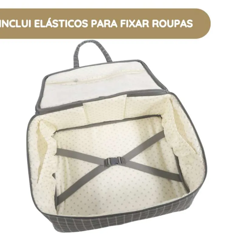 Pasito a Pasito Mala de Maternidade Tartan