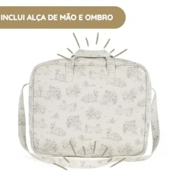 Pasito a Pasito Mala de Maternidade Toile de Jouy - Cream