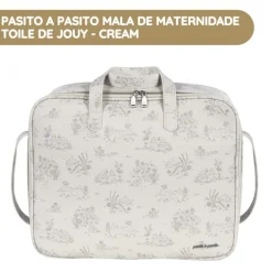 Pasito a Pasito Mala de Maternidade Toile de Jouy - Cream