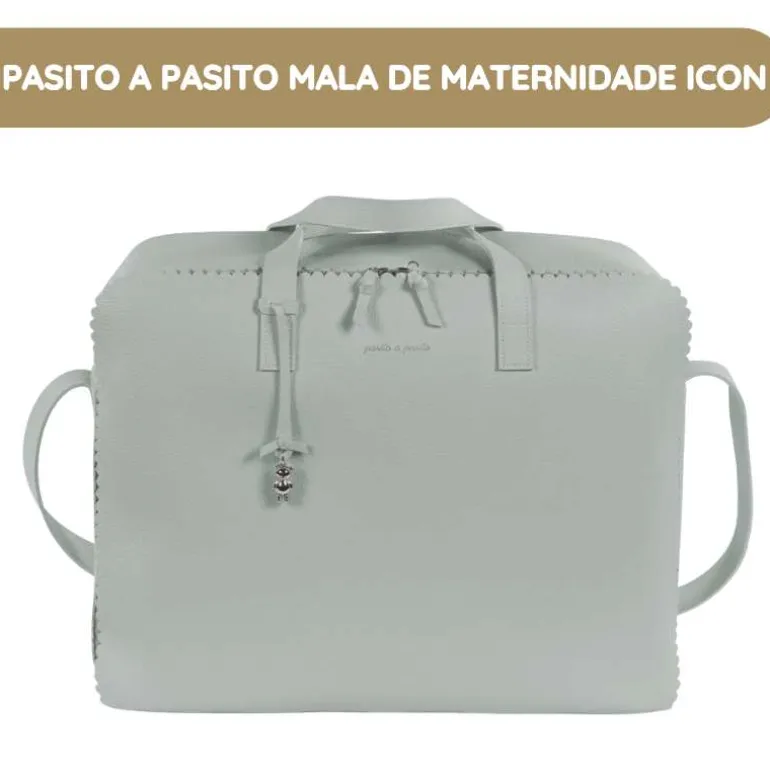 Pasito a Pasito Mala de Maternidade Icon - Green