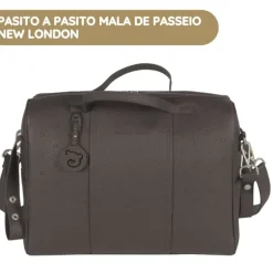 Pasito a Pasito Mala de Passeio New London - Brown