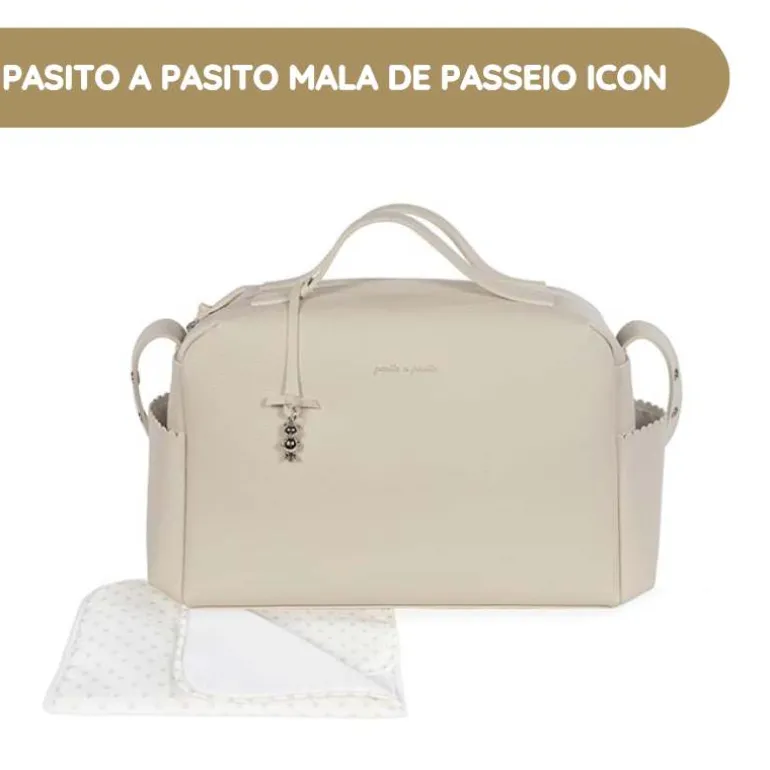 Pasito a Pasito Mala de Passeio Icon - Cream