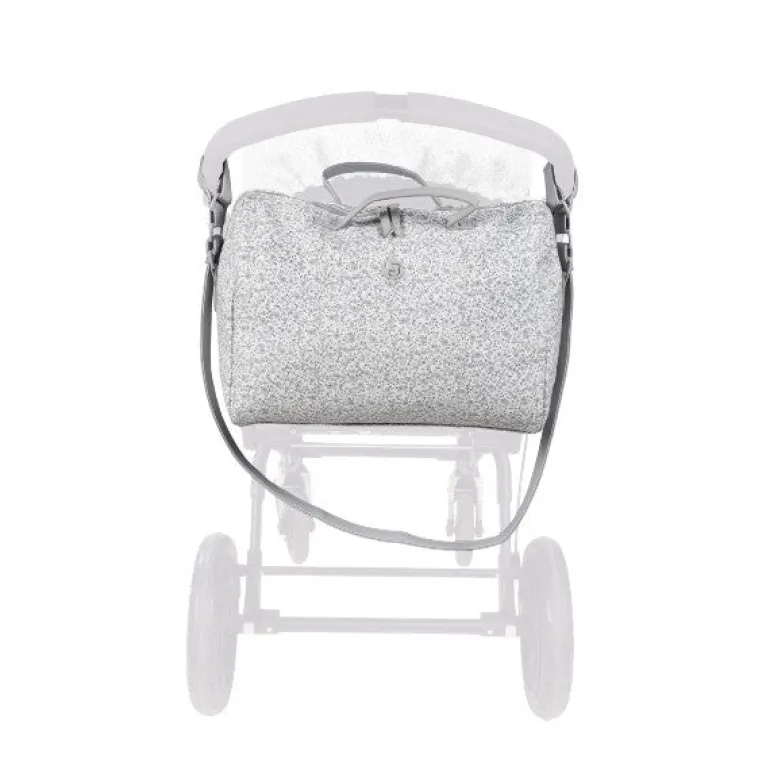 Pasito a Pasito Mala de Passeio Flower Mellow - Gris