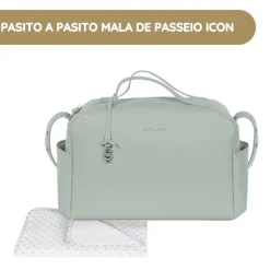 Pasito a Pasito Mala de Passeio Icon - Green
