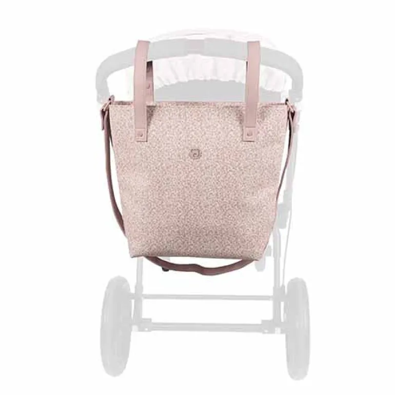 Pasito a Pasito Mala para Carrinho Flower Mellow - Rosa