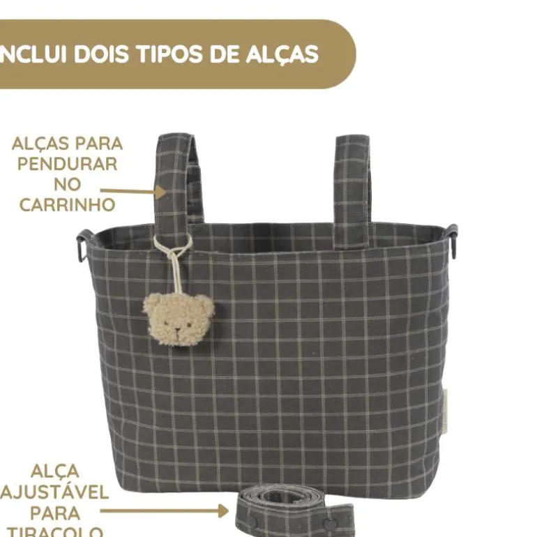 Pasito a Pasito Mala Tiracolo Tartan