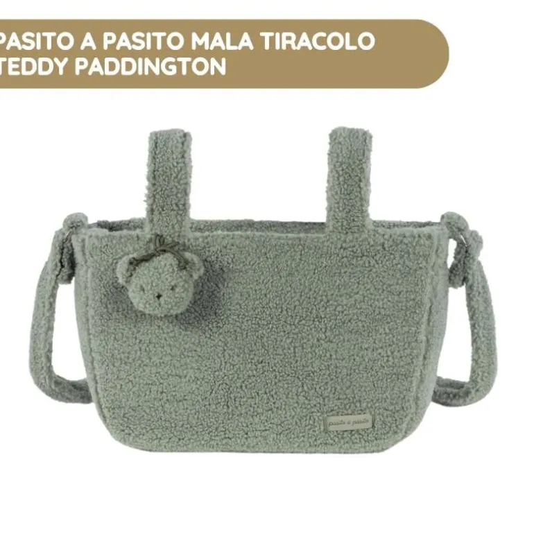 Pasito a Pasito Mala Tiracolo Teddy Paddington - Verde